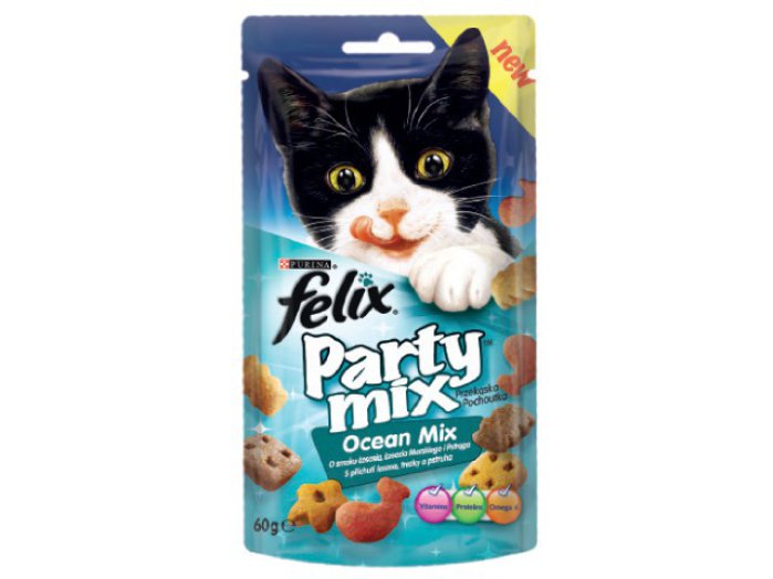 Felix Party mix jutalomfalat macskáknak