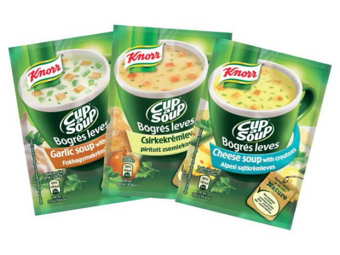 Knorr bögrés instant leves