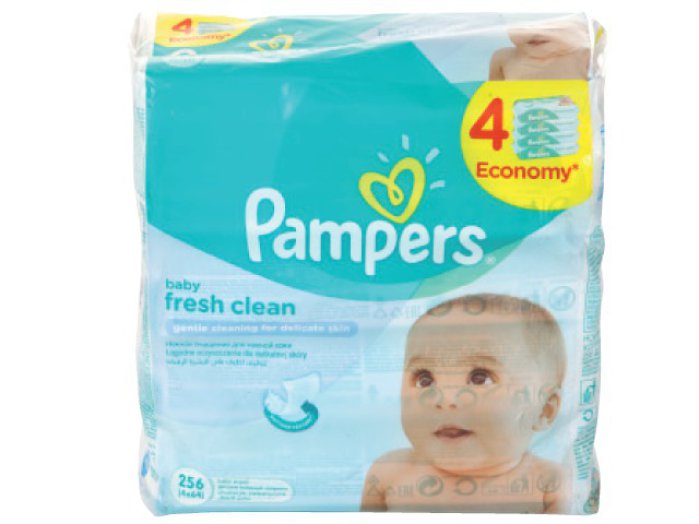 Pampers babatörlő kendő quattropack