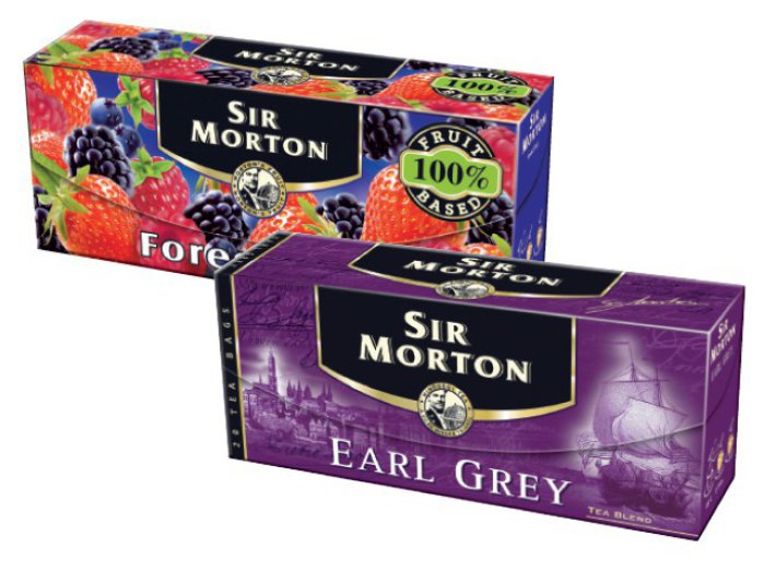 Sir Morton fekete és gyümölcstea