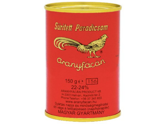 Aranyfácán sűrített paradicsom