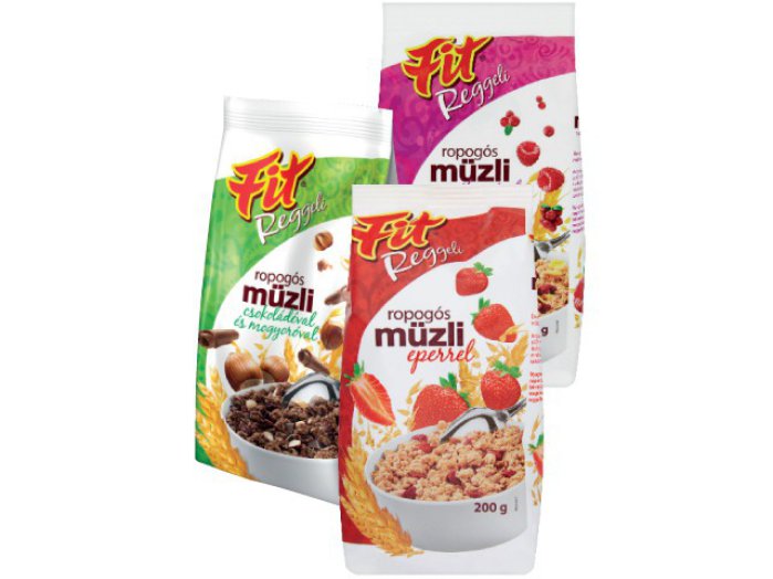 Fit Reggeli ropogós müzli