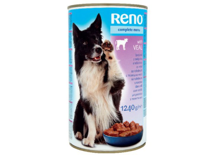 Reno konzerv kutyaeledel