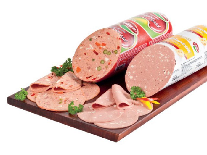 Sága sajtos tavaszi pulykarúd vagy sajtos füstölt pulykapárizsi