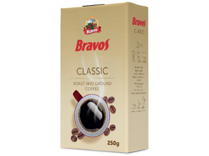 Bravos Classic őrölt kávé