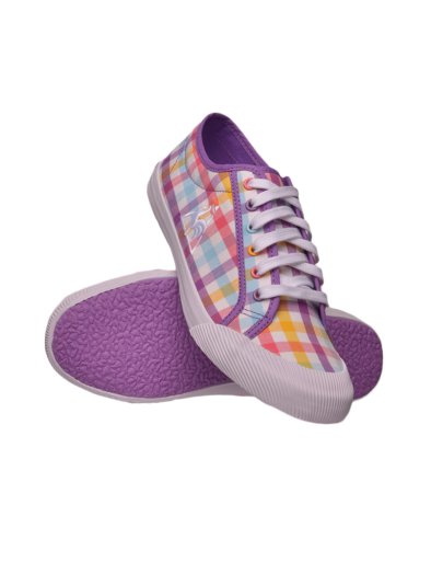 DEAUVILLE CHECKERS calypso coral