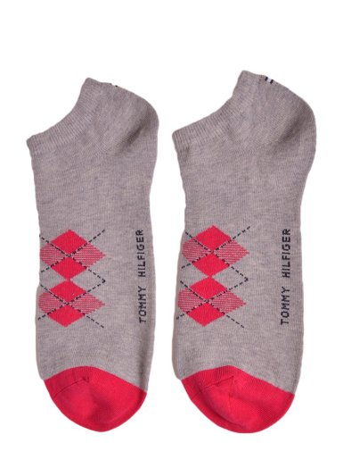 TH WOMEN NAUTICAL CHECK SNE 2 pár