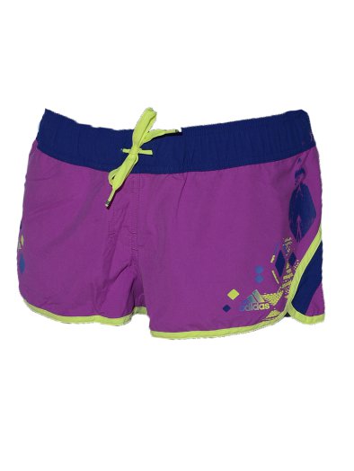 beach club graphic shorty
