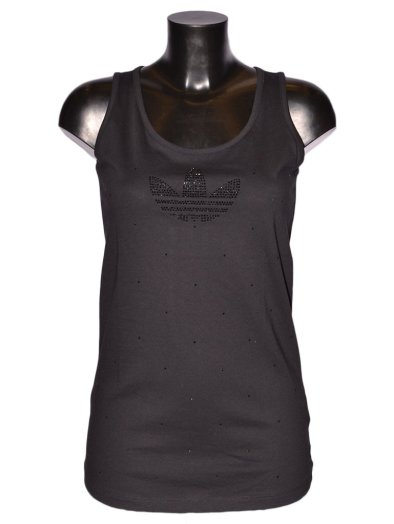Rhinestone Logo Tank