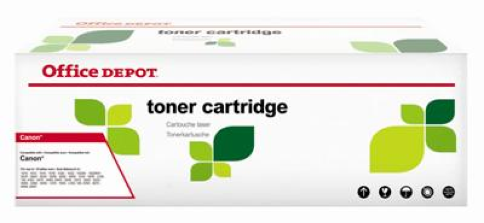 Office Depot Canon FX3 kompatibilis toner, fekete