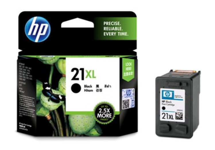 HP C9351CE/21XL patron, fekete