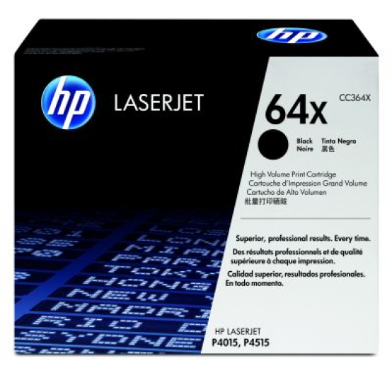 HP CC364X toner, fekete