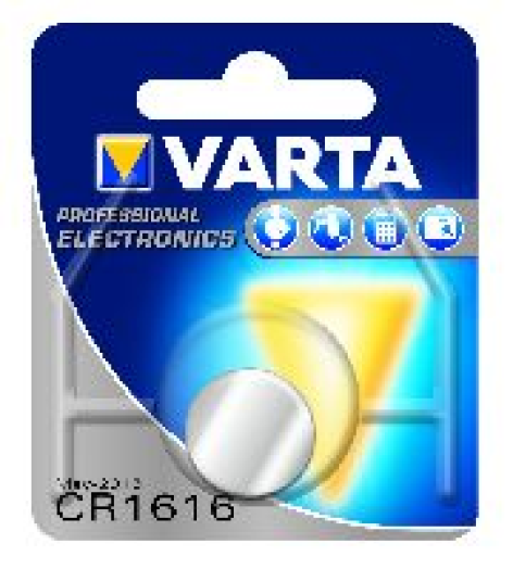 Varta CR1616 gombelem, 3V Lithium