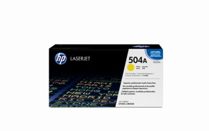 HP CE252A toner, sárga