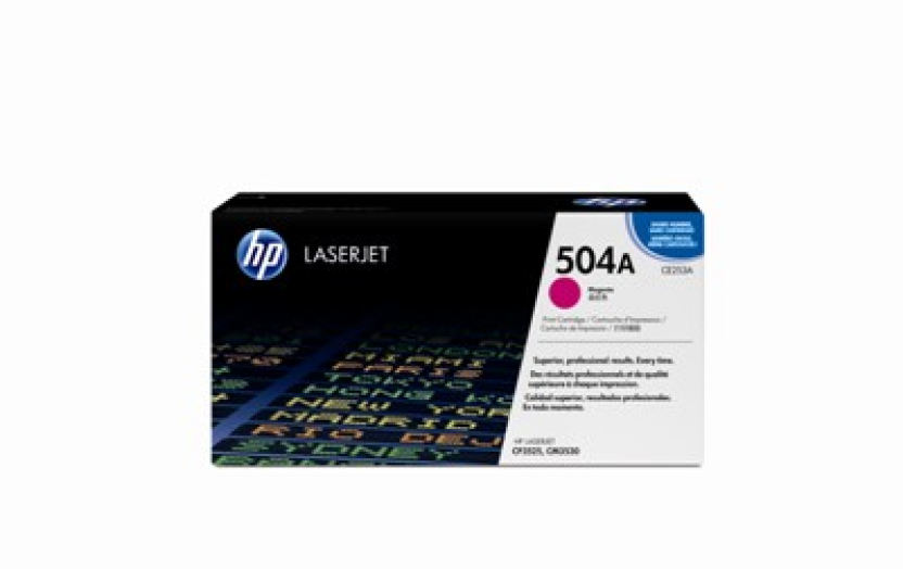HP CE253A toner, bíbor
