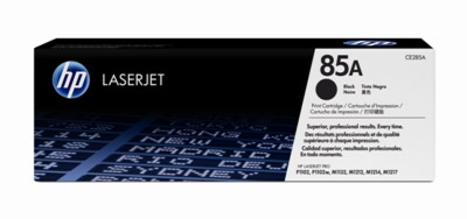 HP CE285A/85A toner, fekete