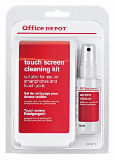 Office Depot képernyő tisztító készlet