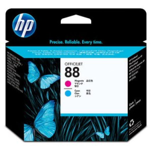 HP C9382A/88 nyomtatófej, bíbor/kék