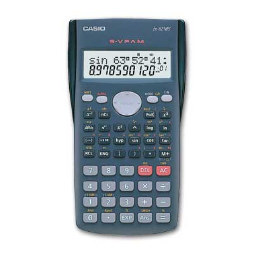 Casio FX-82MS tudományos számológép