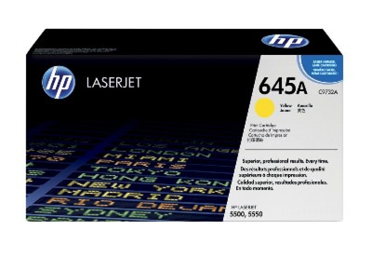 HP C9732A toner, sárga