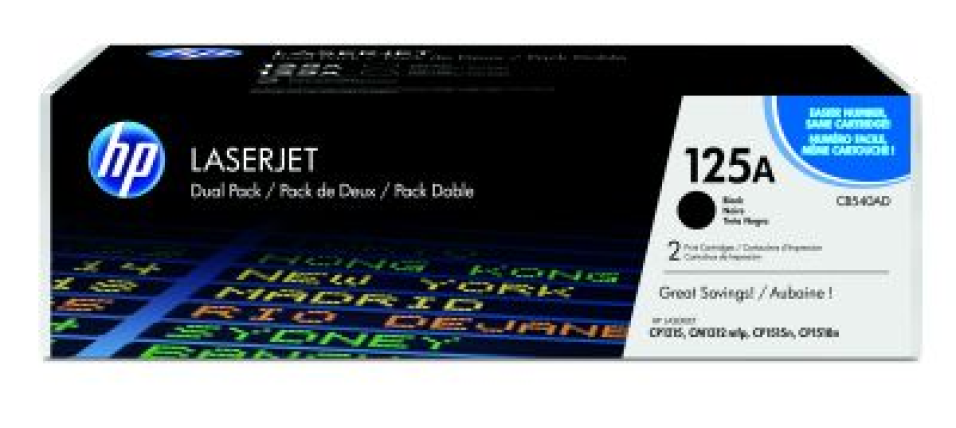 HP CB540A toner, fekete