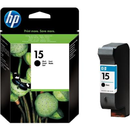 HP C6615DE/15 patron, fekete