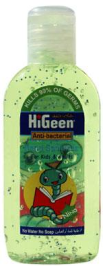Higeen kézfertőtlenítő gél 80 ml Nino kids