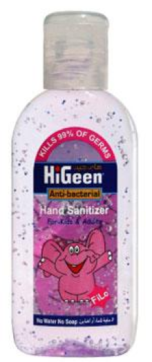 Higeen kézfertőtlenítő gél 80 ml Filo kids