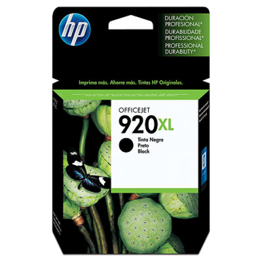 HP CD975AE/920XL patron, fekete