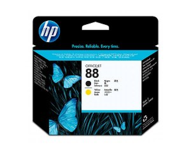 HP C9381A/88 nyomtatófej, fekete+sárga
