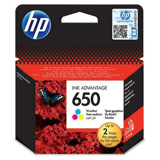 HP CZ102AE/650 patron, színes
