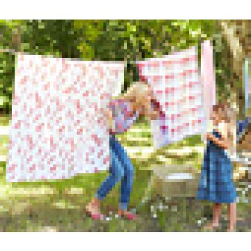 Kerti asztalterítő, virágos