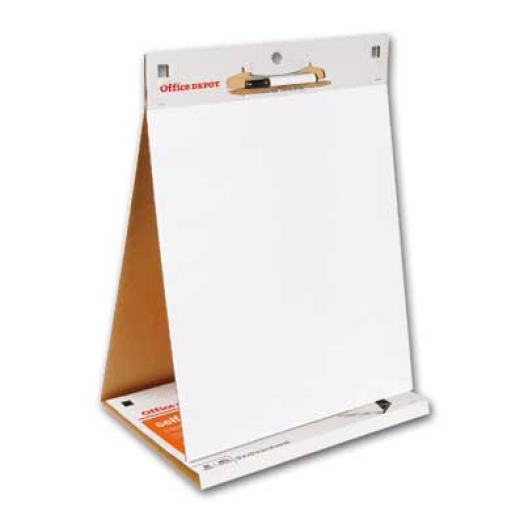 Office Depot hordozható flipchart blokk 20 ív/tömb
