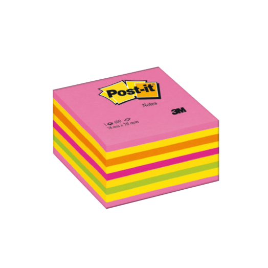 Post-it öntapadó kockatömb 76x76 mm