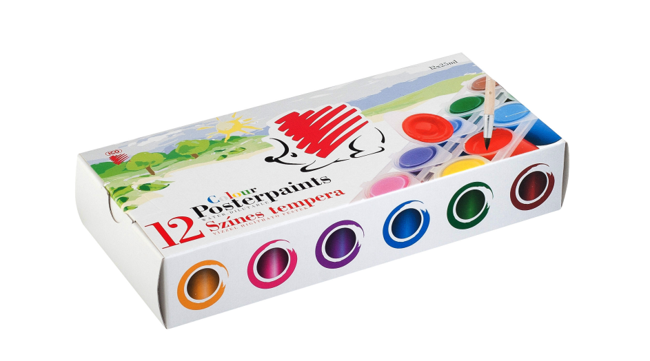ICO Süni tempera tégelyes