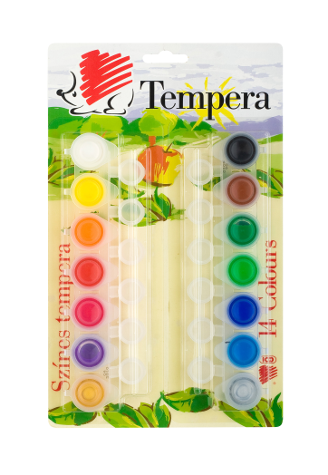 ICO Süni tempera tégelyes