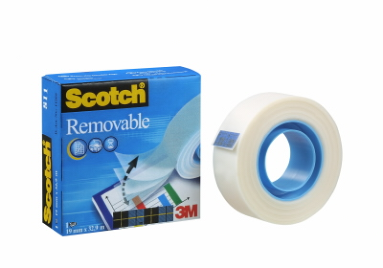 Scotch 811 visszaszedhető ragasztószalag 19 mm x 33 m