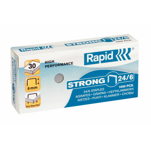 Rapid Strong fűzőkapocs 1000 db/doboz
