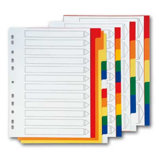 Office Depot műanyag elválasztólap A4