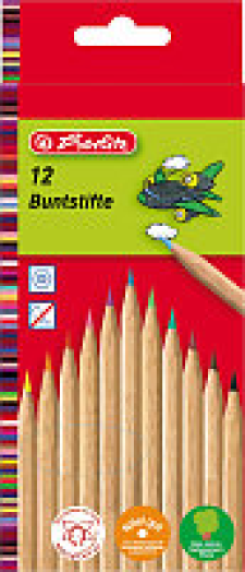 Herlitz natúr testű színes ceruza készlet