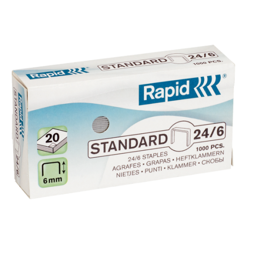 Rapid Standard fűzőkapocs 1000 db/doboz