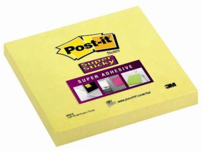 3M Post-It Super Sticky jegyzettömb