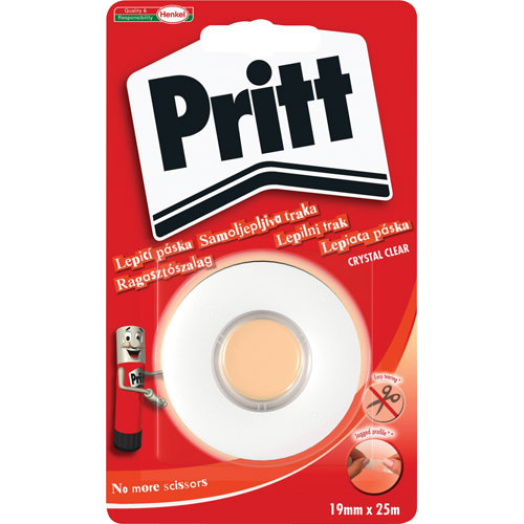 Pritt Nomore scissors ragasztó szalag 19mmx25m