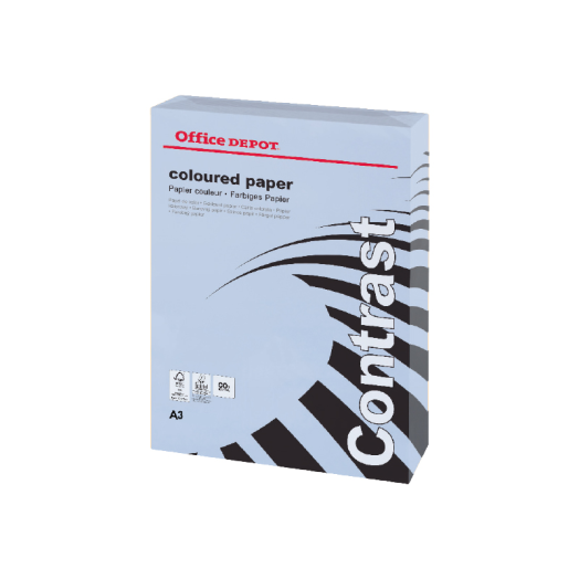 Office Depot másolópapír színes A3 80g 500 lap/csomag