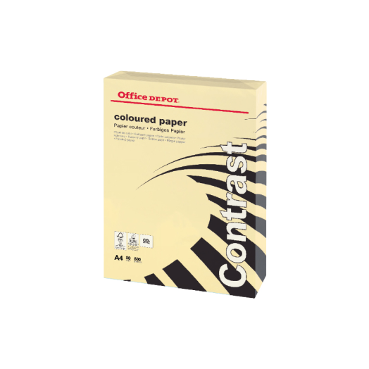 Office Depot másolópapír színes A4 80g 500 lap/csomag
