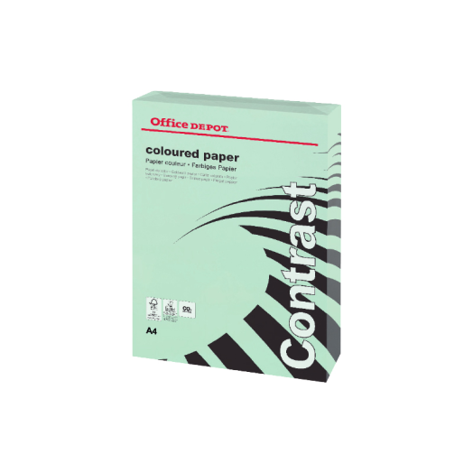 Office Depot másolópapír színes A4 160g 250 lap/csomag