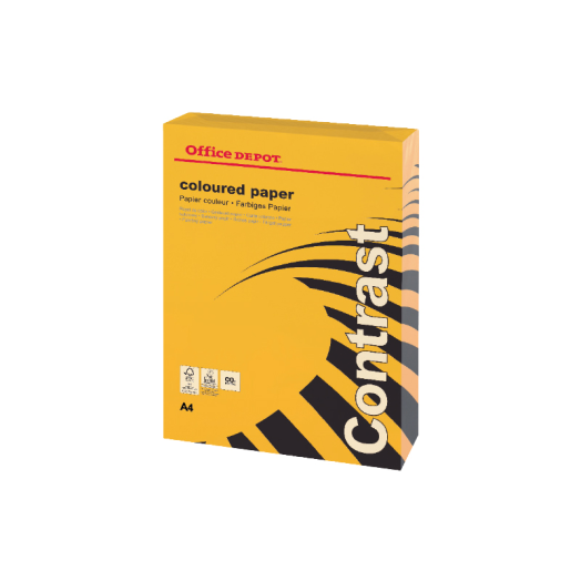 Office Depot másolópapír színes A4 160g 250 lap/csomag