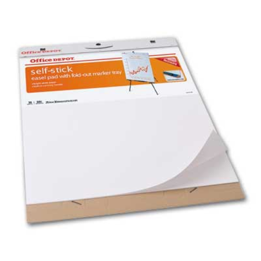 Office Depot öntapadós flipchart tömb 30 ív/tömb