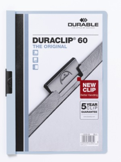 Durable klippes gyorsfűző 60lapos