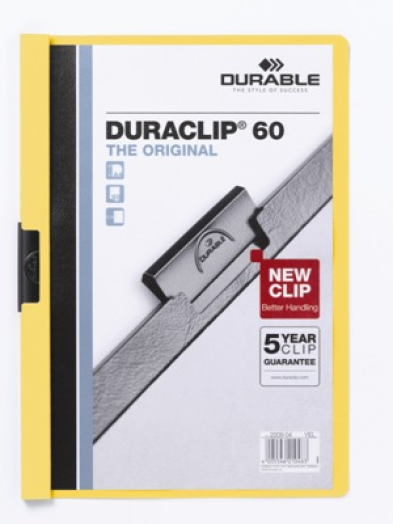 Durable klippes gyorsfűző 60lapos